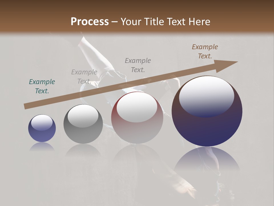 Pose Stunt Elegance PowerPoint Template