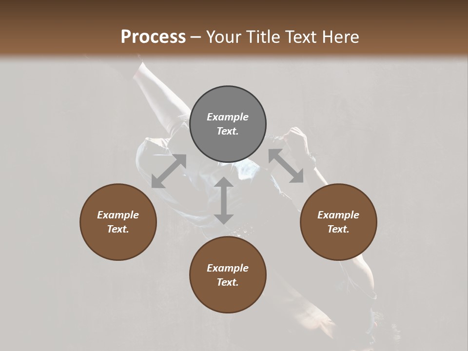 Pose Stunt Elegance PowerPoint Template