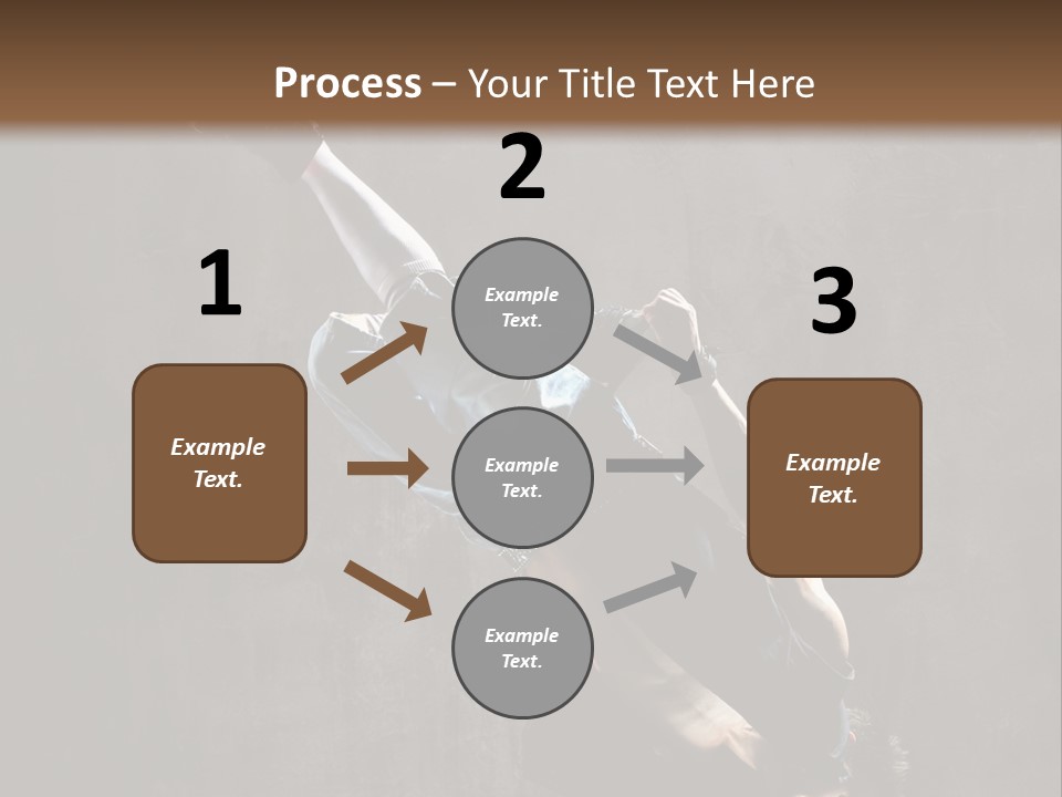 Pose Stunt Elegance PowerPoint Template