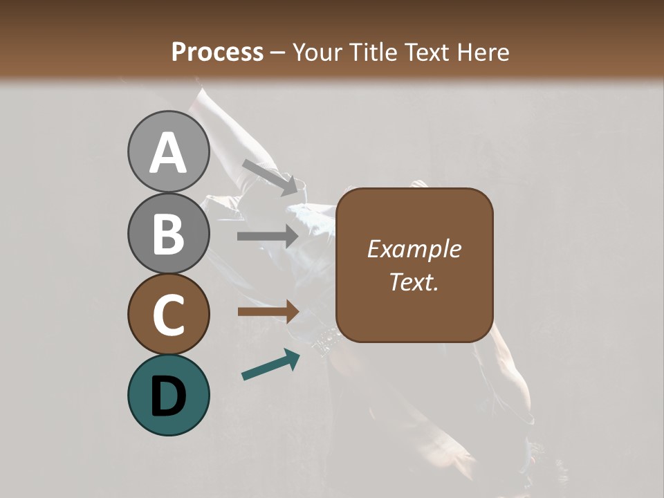Pose Stunt Elegance PowerPoint Template