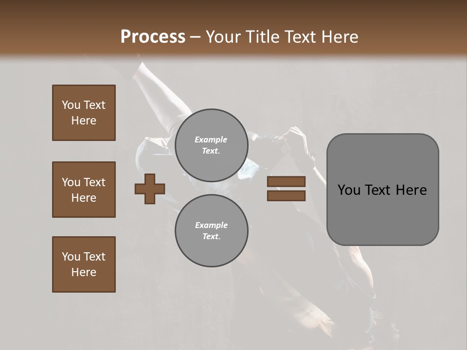 Pose Stunt Elegance PowerPoint Template