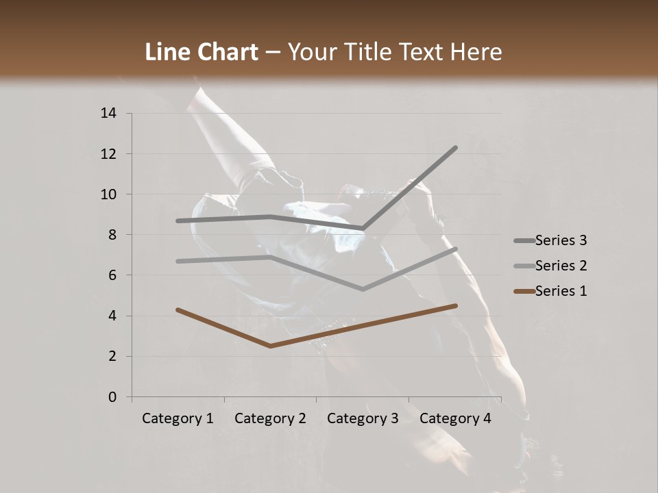 Pose Stunt Elegance PowerPoint Template