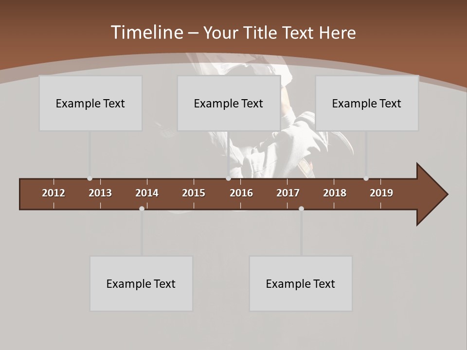 Performer Motion Breakdancer PowerPoint Template