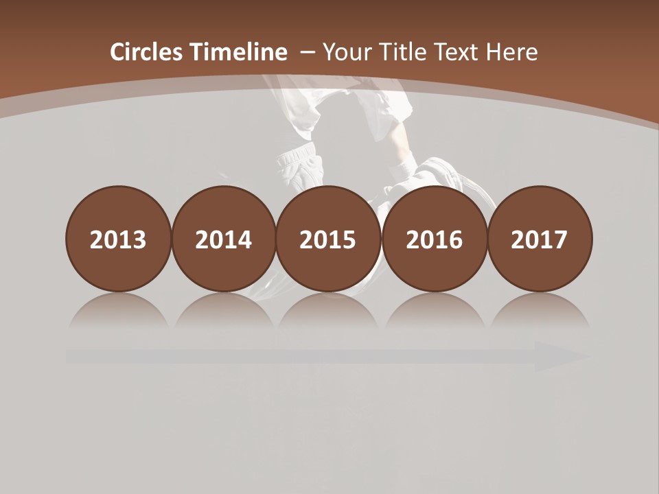 Performer Motion Breakdancer PowerPoint Template