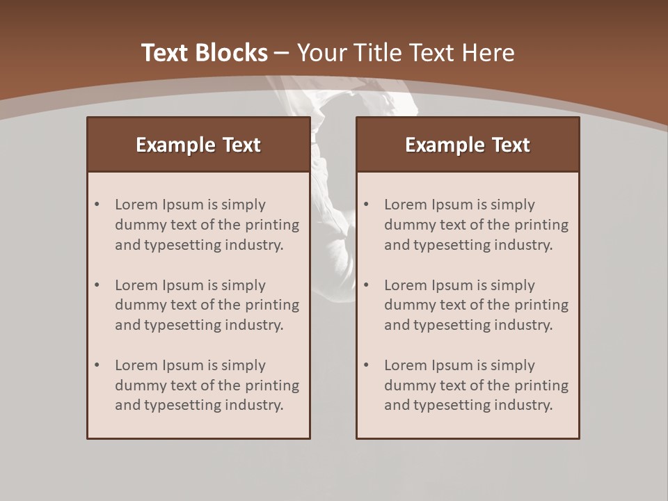 Performer Motion Breakdancer PowerPoint Template