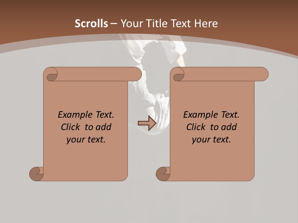 Performer Motion Breakdancer PowerPoint Template
