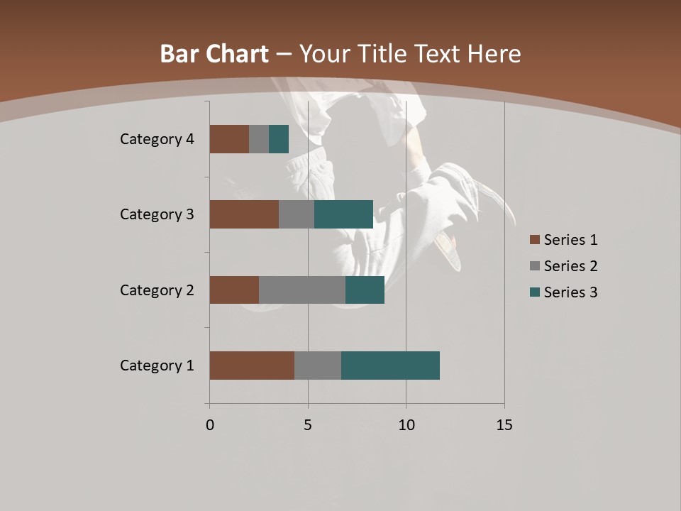 Performer Motion Breakdancer PowerPoint Template