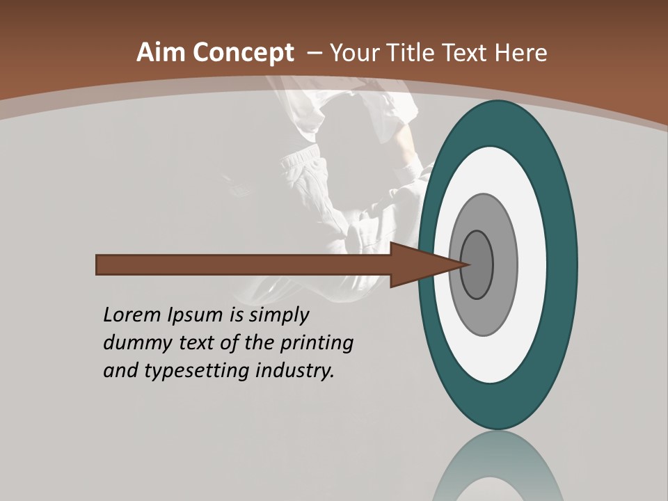 Performer Motion Breakdancer PowerPoint Template