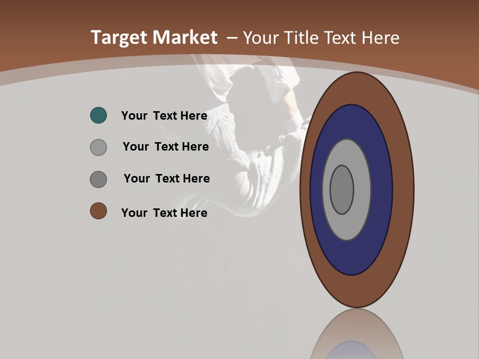 Performer Motion Breakdancer PowerPoint Template