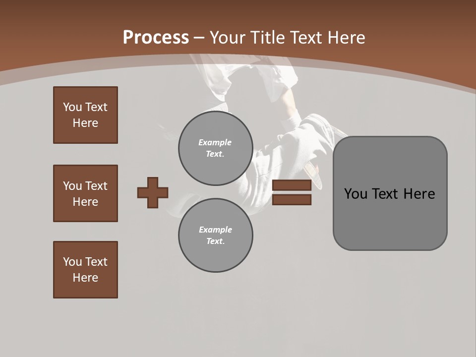 Performer Motion Breakdancer PowerPoint Template
