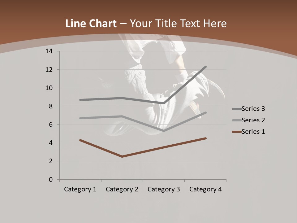 Performer Motion Breakdancer PowerPoint Template