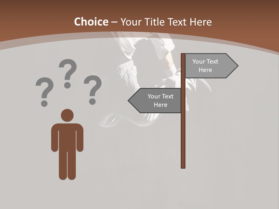 Performer Motion Breakdancer PowerPoint Template