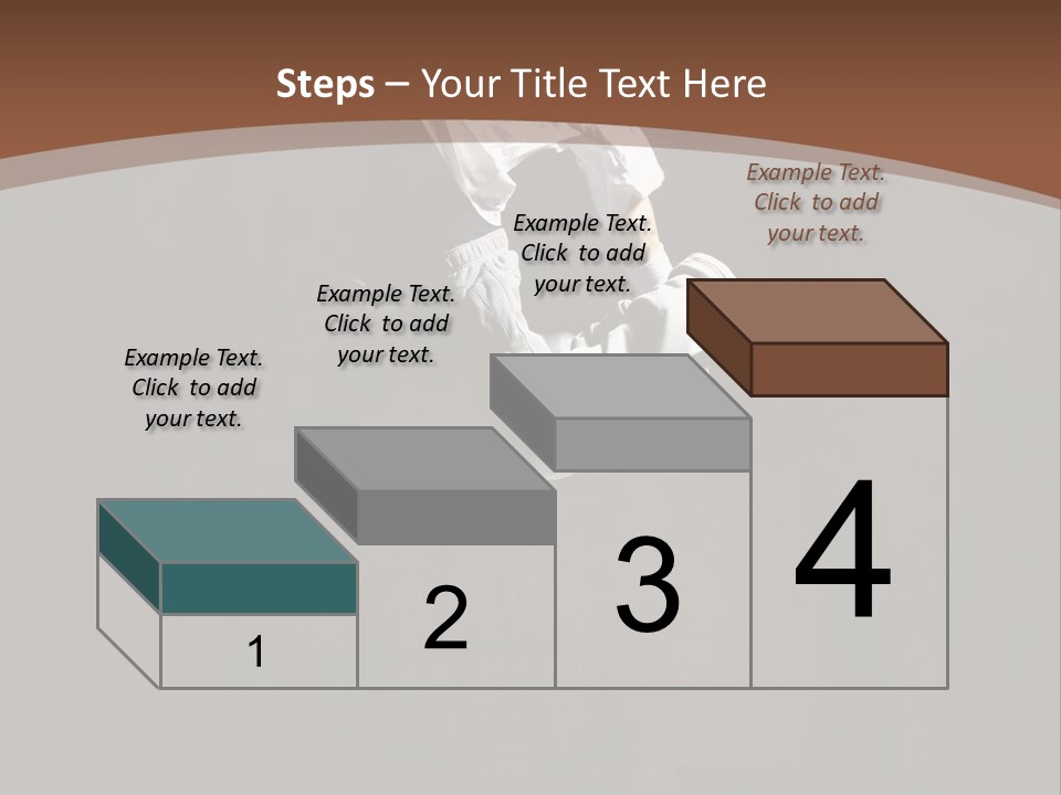 Performer Motion Breakdancer PowerPoint Template