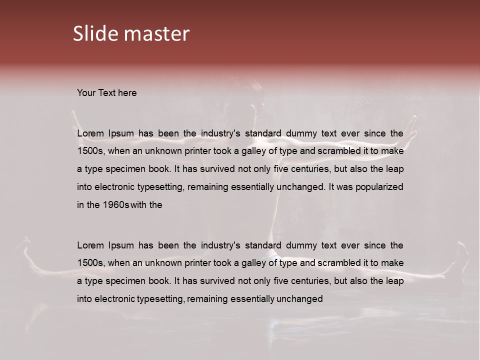 Cool Yoga PowerPoint Template