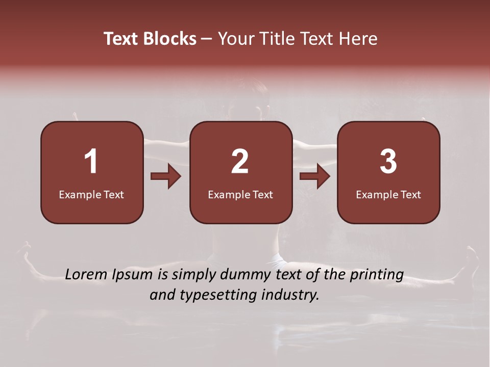 Cool Yoga PowerPoint Template