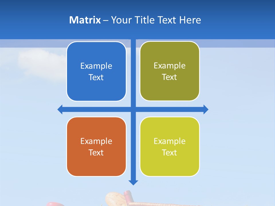 Picnic Basket And Wine PowerPoint Template