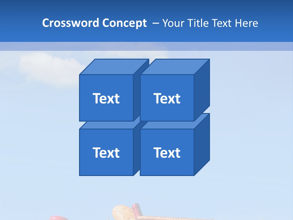 Picnic Basket And Wine PowerPoint Template