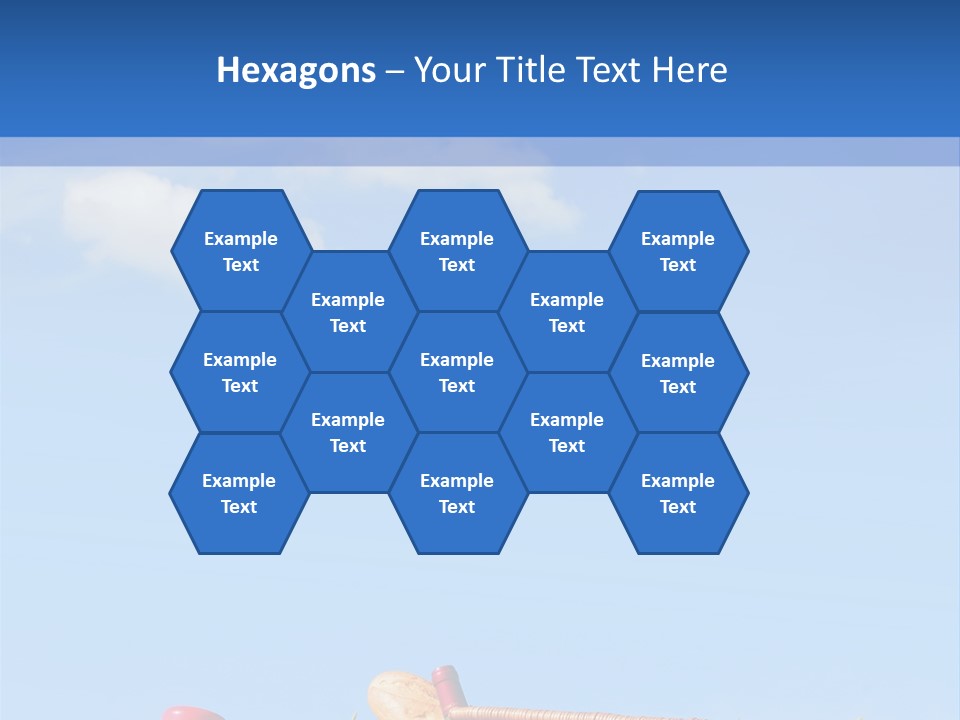 Picnic Basket And Wine PowerPoint Template