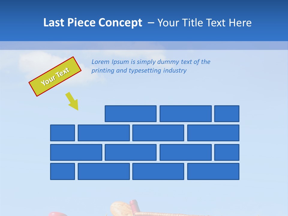 Picnic Basket And Wine PowerPoint Template