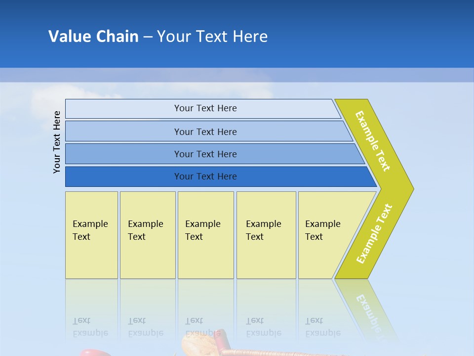 Picnic Basket And Wine PowerPoint Template