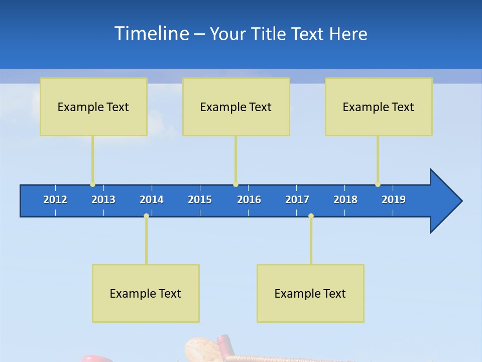 Picnic Basket And Wine PowerPoint Template