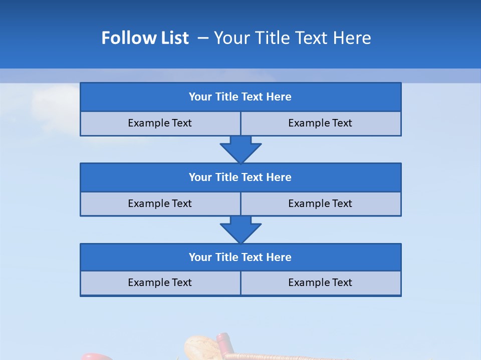 Picnic Basket And Wine PowerPoint Template
