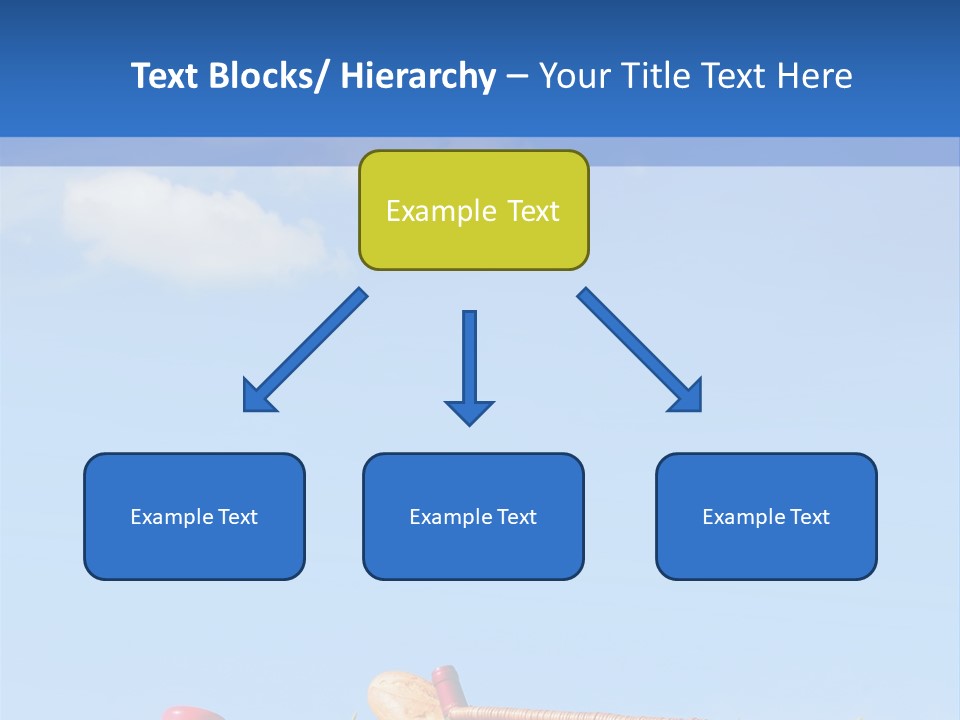Picnic Basket And Wine PowerPoint Template