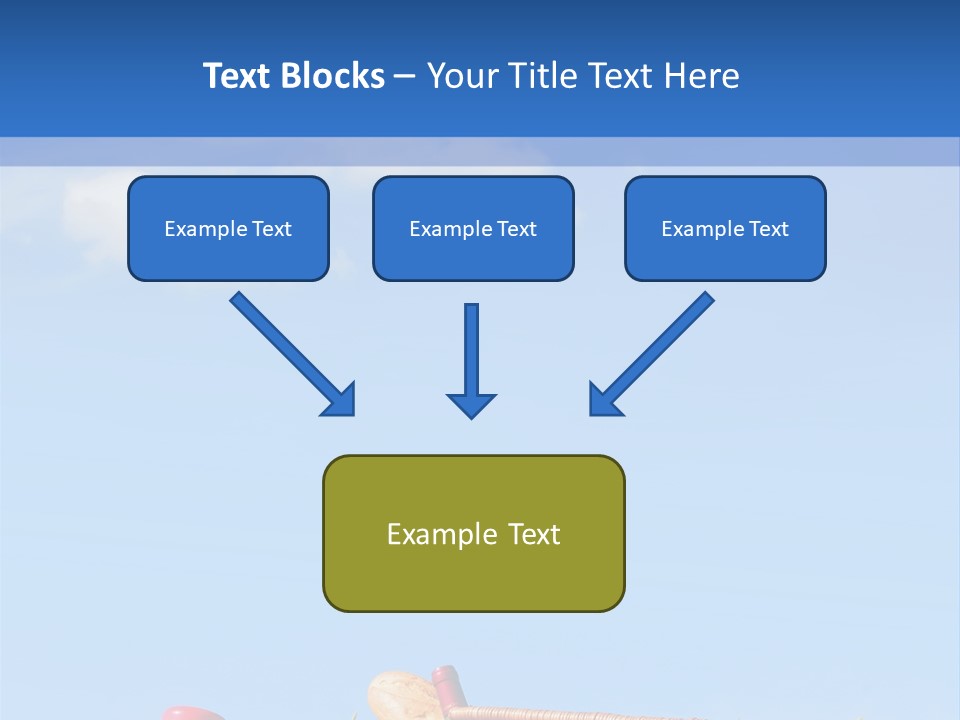 Picnic Basket And Wine PowerPoint Template