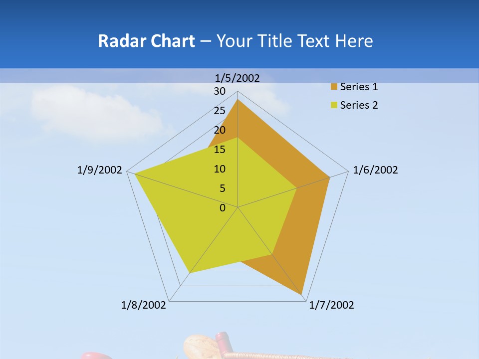 Picnic Basket And Wine PowerPoint Template