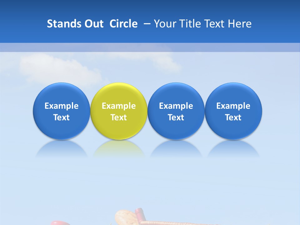 Picnic Basket And Wine PowerPoint Template