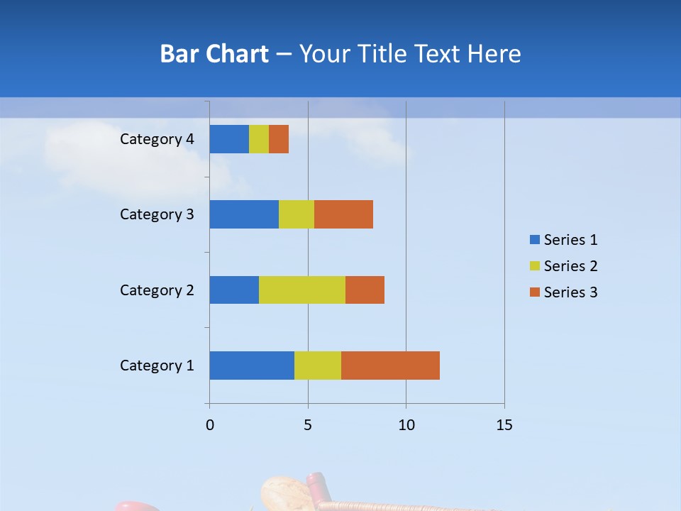 Picnic Basket And Wine PowerPoint Template