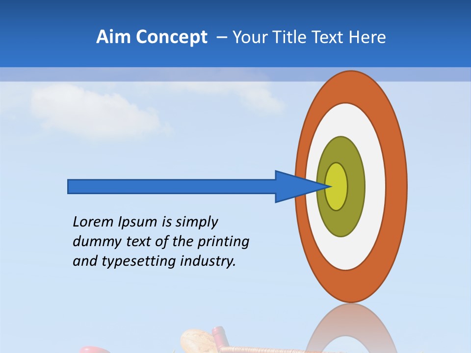 Picnic Basket And Wine PowerPoint Template