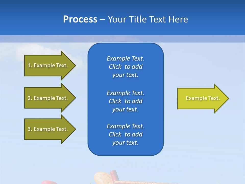 Picnic Basket And Wine PowerPoint Template