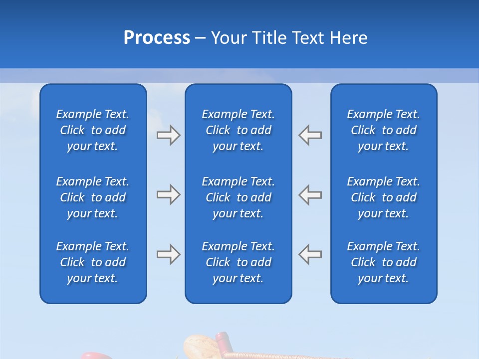 Picnic Basket And Wine PowerPoint Template