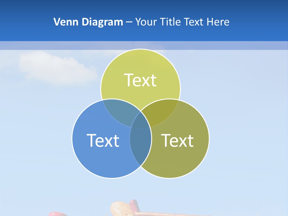 Picnic Basket And Wine PowerPoint Template