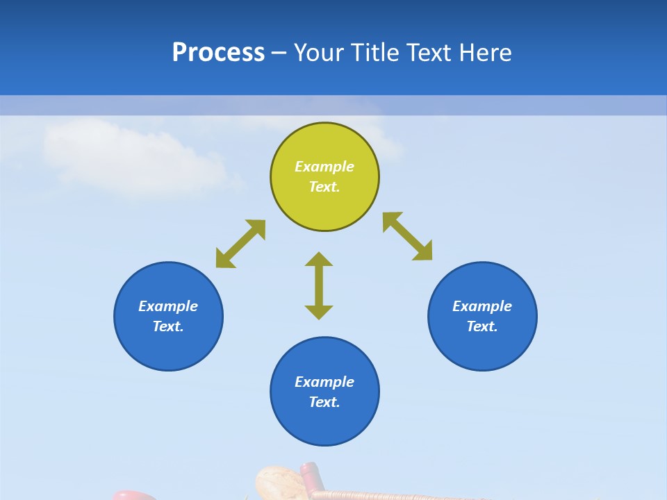 Picnic Basket And Wine PowerPoint Template