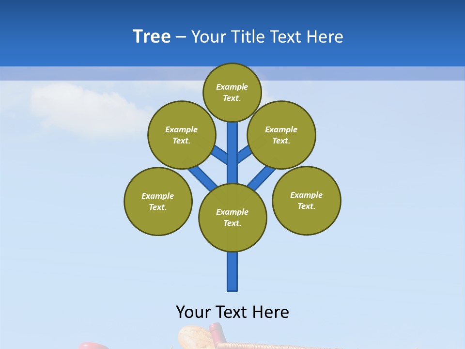 Picnic Basket And Wine PowerPoint Template