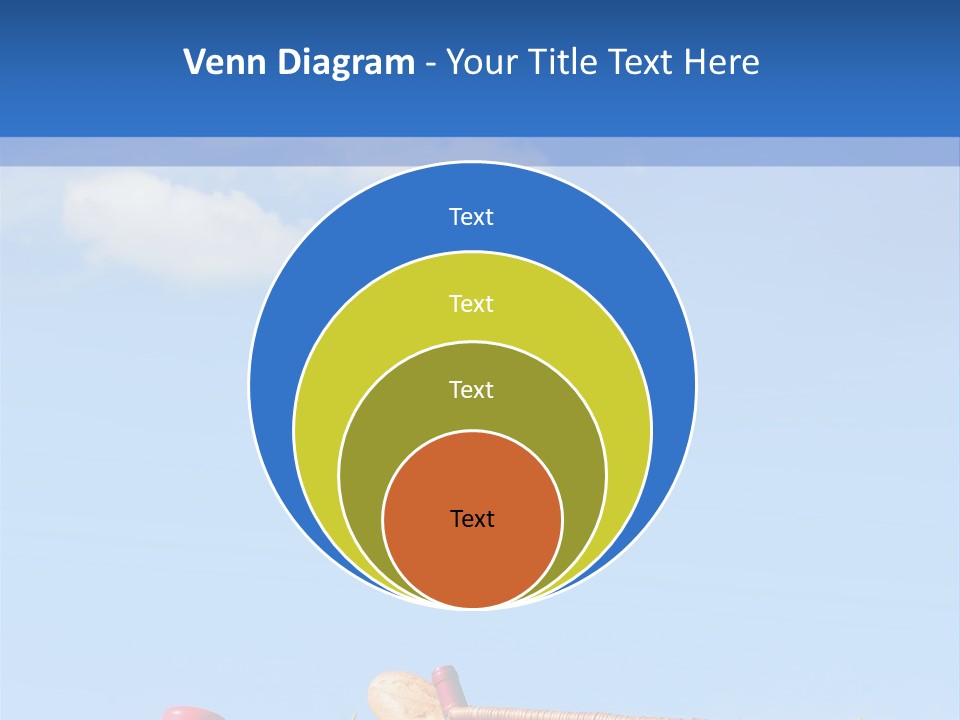 Picnic Basket And Wine PowerPoint Template