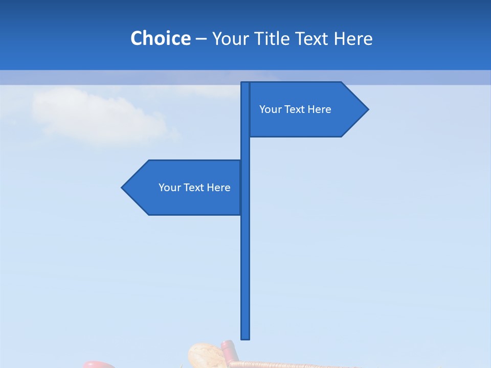 Picnic Basket And Wine PowerPoint Template