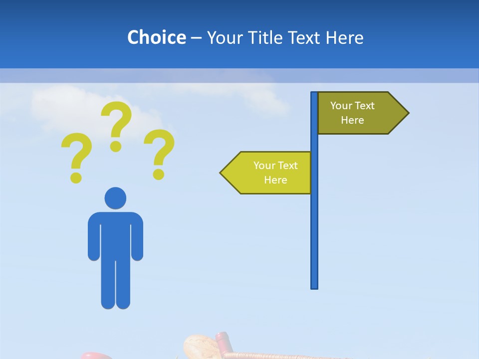 Picnic Basket And Wine PowerPoint Template