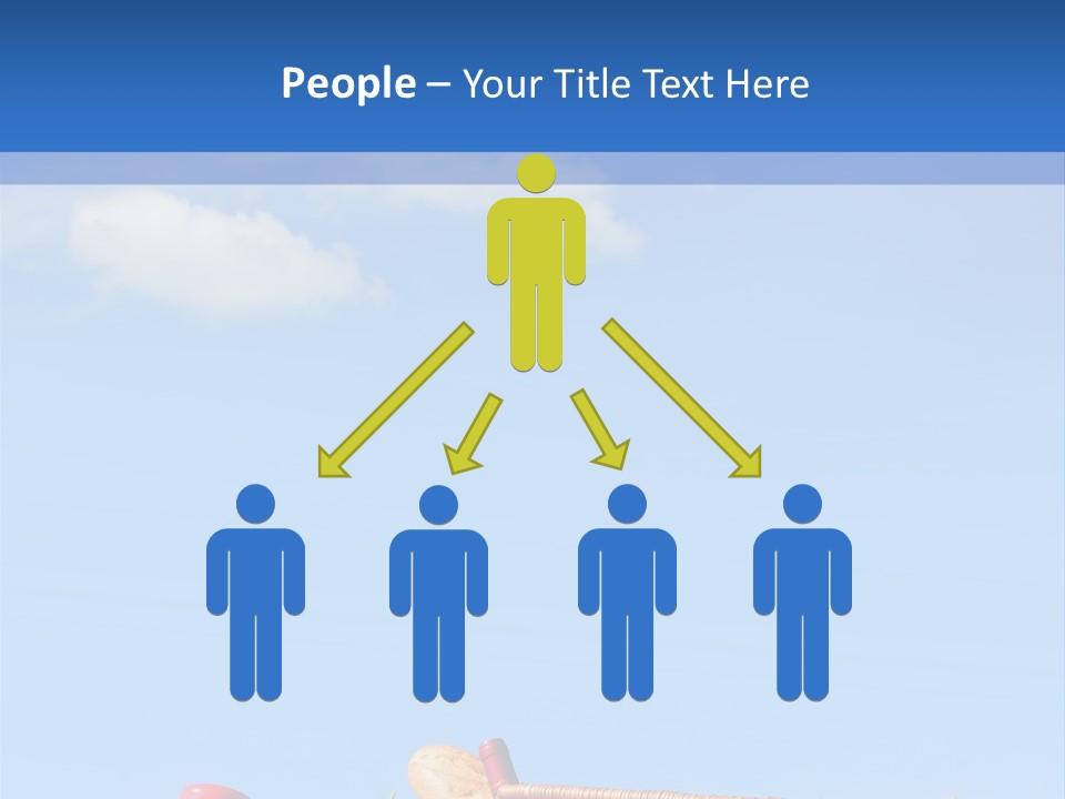 Picnic Basket And Wine PowerPoint Template