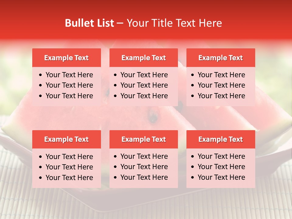 Watermelon PowerPoint Template