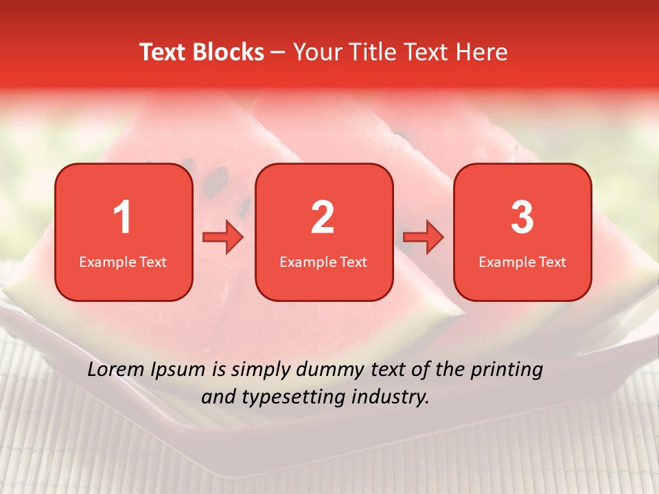 Watermelon PowerPoint Template