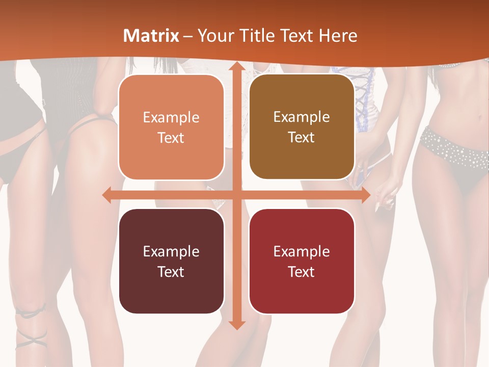 Girl Body Parts PowerPoint Template