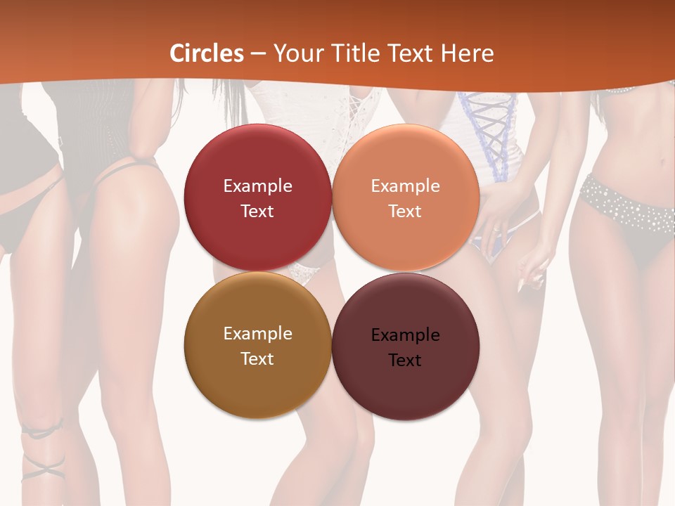Girl Body Parts PowerPoint Template