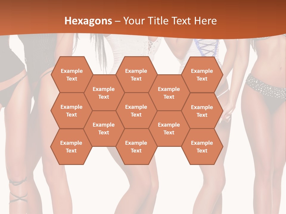 Girl Body Parts PowerPoint Template