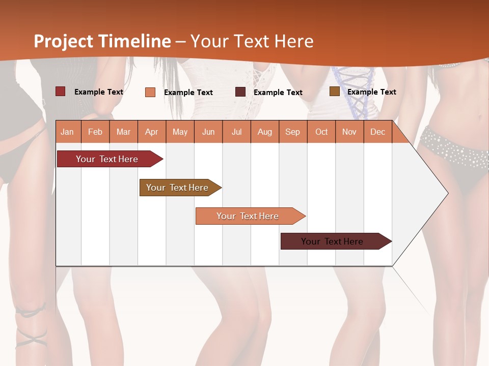 Girl Body Parts PowerPoint Template