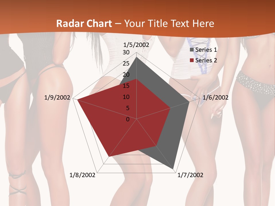 Girl Body Parts PowerPoint Template