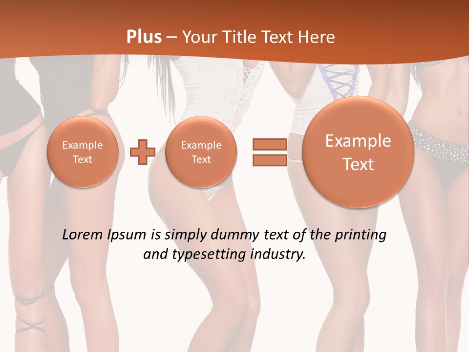 Girl Body Parts PowerPoint Template