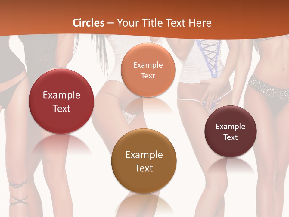 Girl Body Parts PowerPoint Template